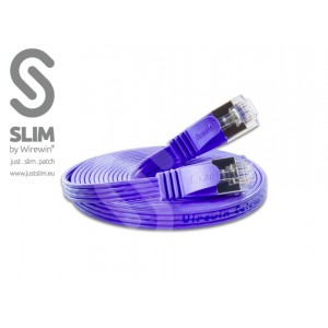 PatchCord SlimBlindado 3m Violeta